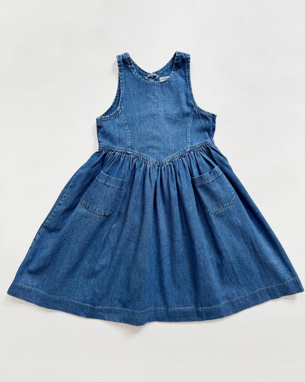 Jacadi Denim Dress 7-8Y