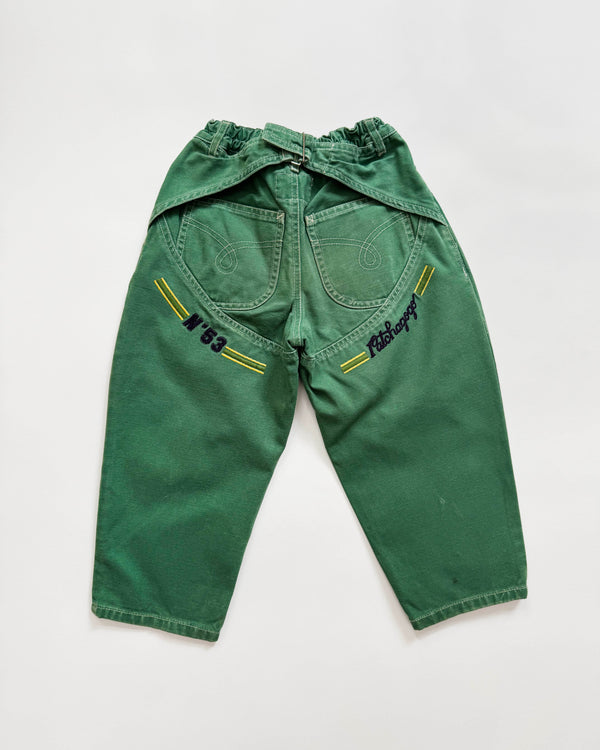 Sculpural Canvas Trousers 4Y