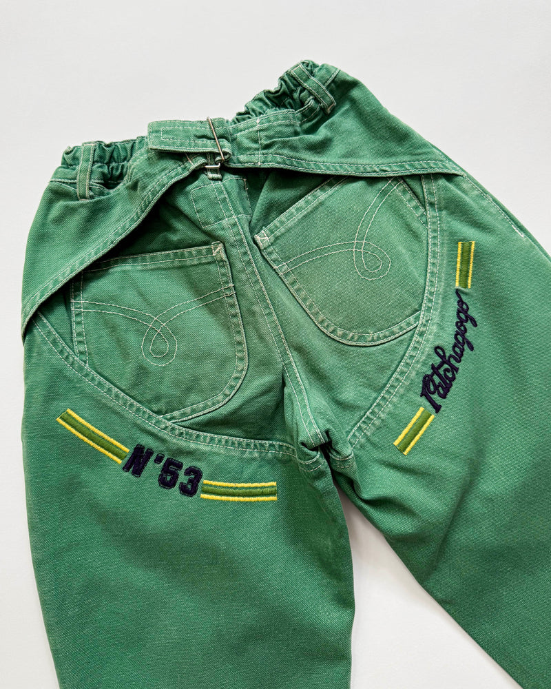 Sculpural Canvas Trousers 4Y