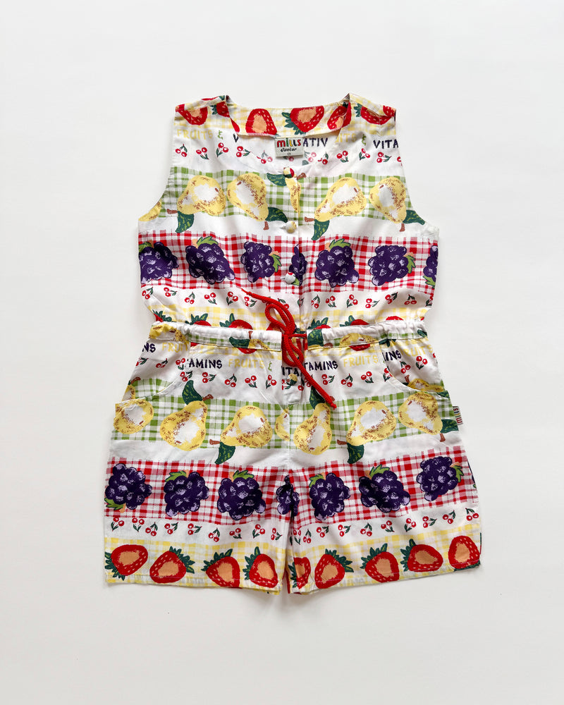 Fruit Cotton Romper