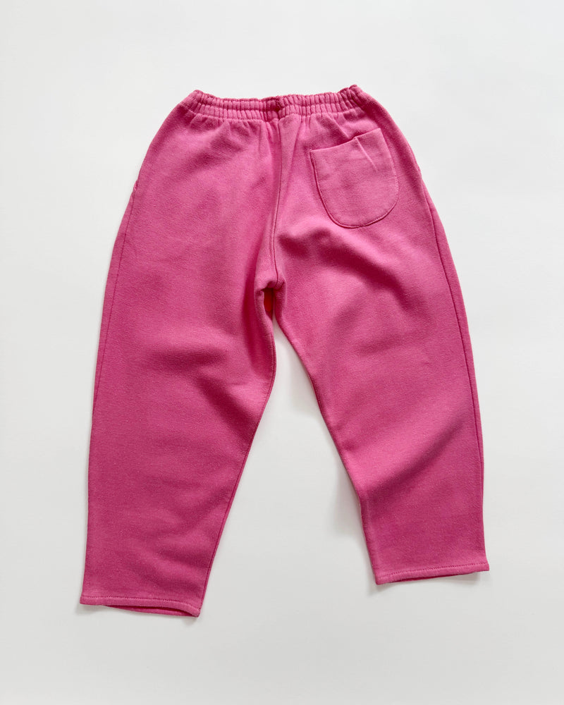 Pink Cotton Sweatpants 5Y