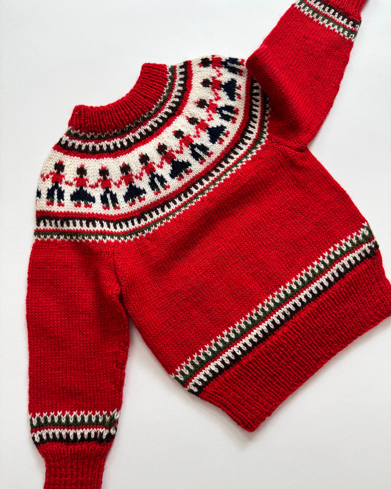 Handmade Wool Sweater 4-5Y