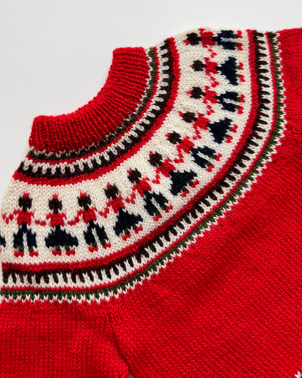 Handmade Wool Sweater 4-5Y