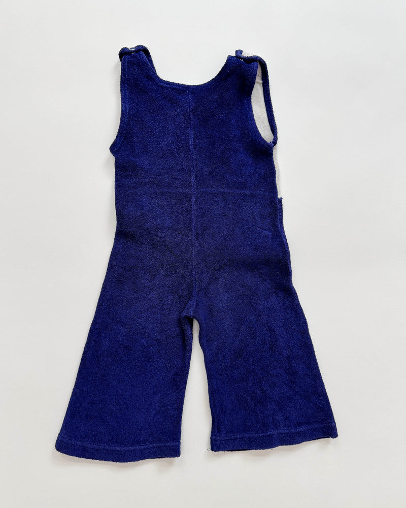 Terrycloth Snail Romper 12M