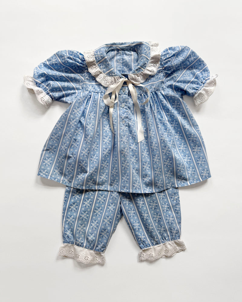 Floral Two Piece Cotton Set