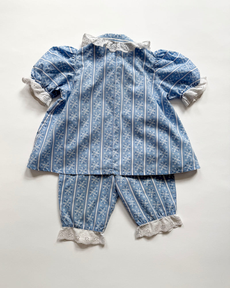 Floral Two Piece Cotton Set