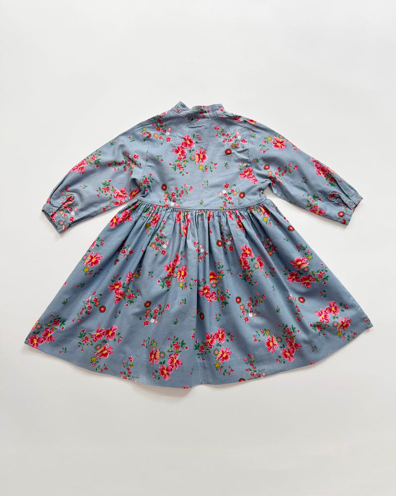 Floral Cotton Kimono Dress 2Y