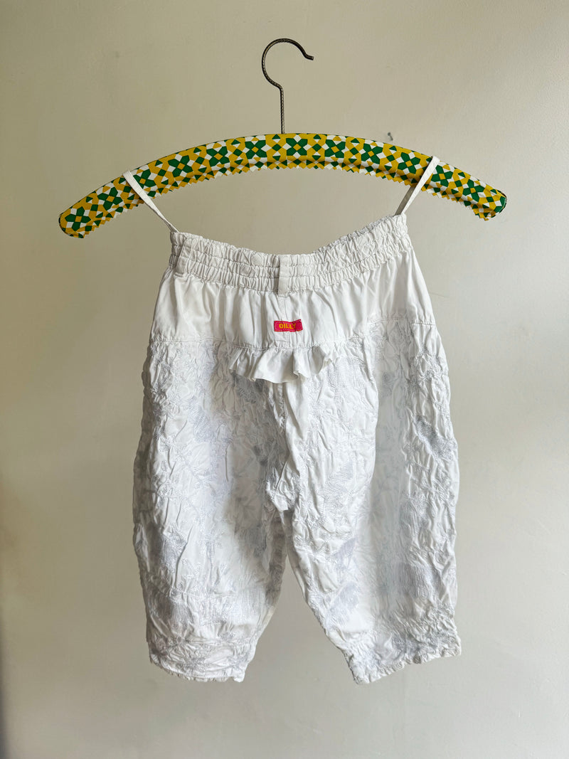 Vintage Oilily Heavily Embroidered Cotton Trousers