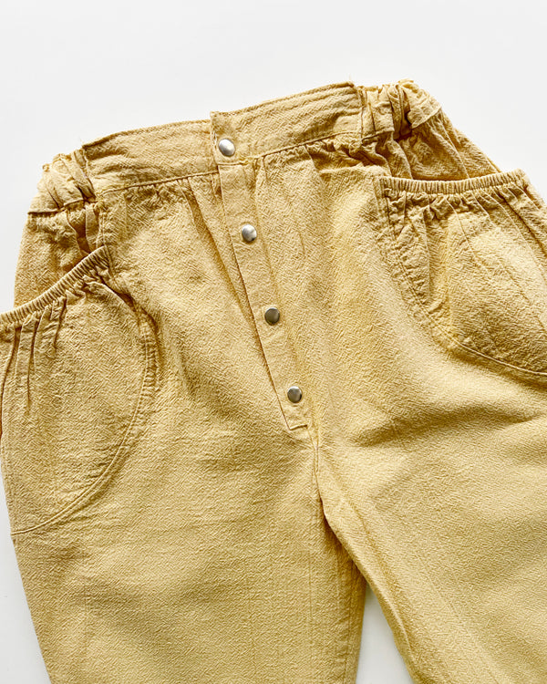 Vintage Trousers With Adjustable Waist