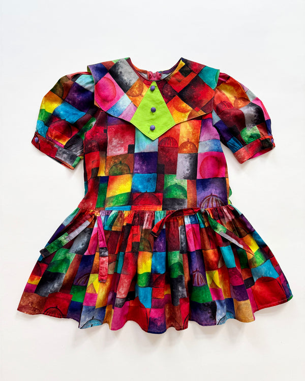 Dome Cotton Dress 4Y