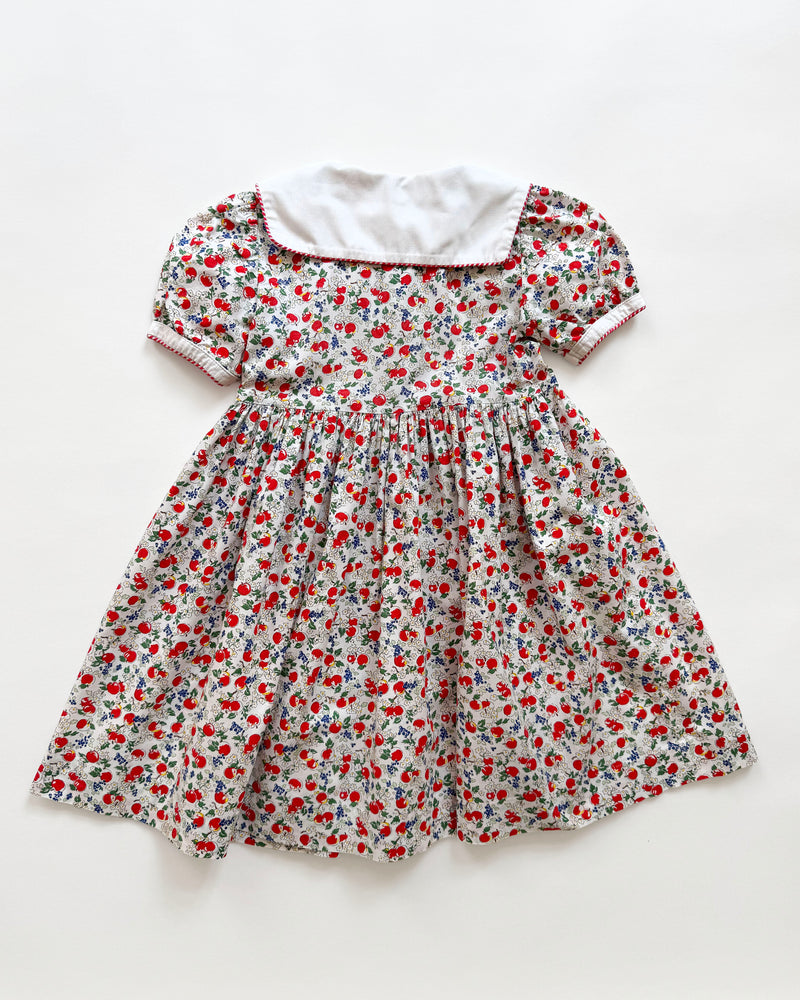 Jacadi Apple Cotton Dress 4Y