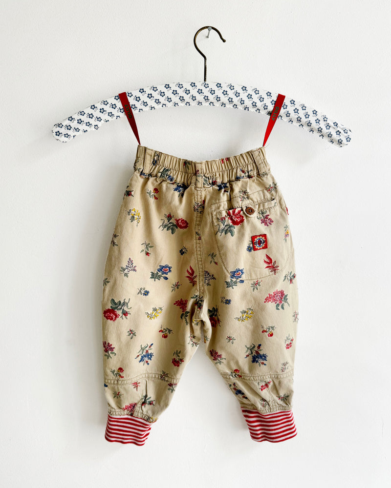 Vintage Oilily Trousers With Elastic Waist