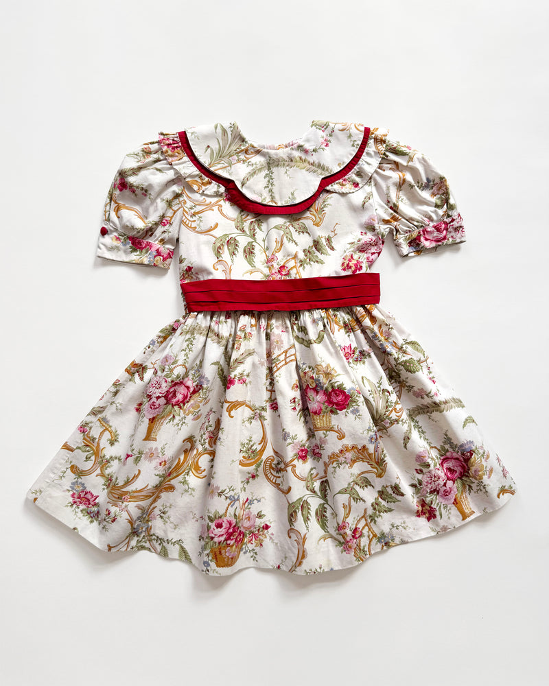 Floral Cotton Dress 4Y