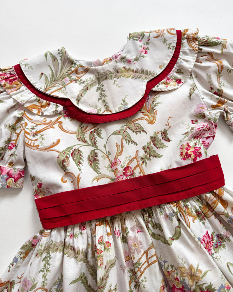Floral Cotton Dress 4Y