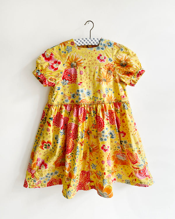 Vintage Oilily Busy Bee Cotton Dress