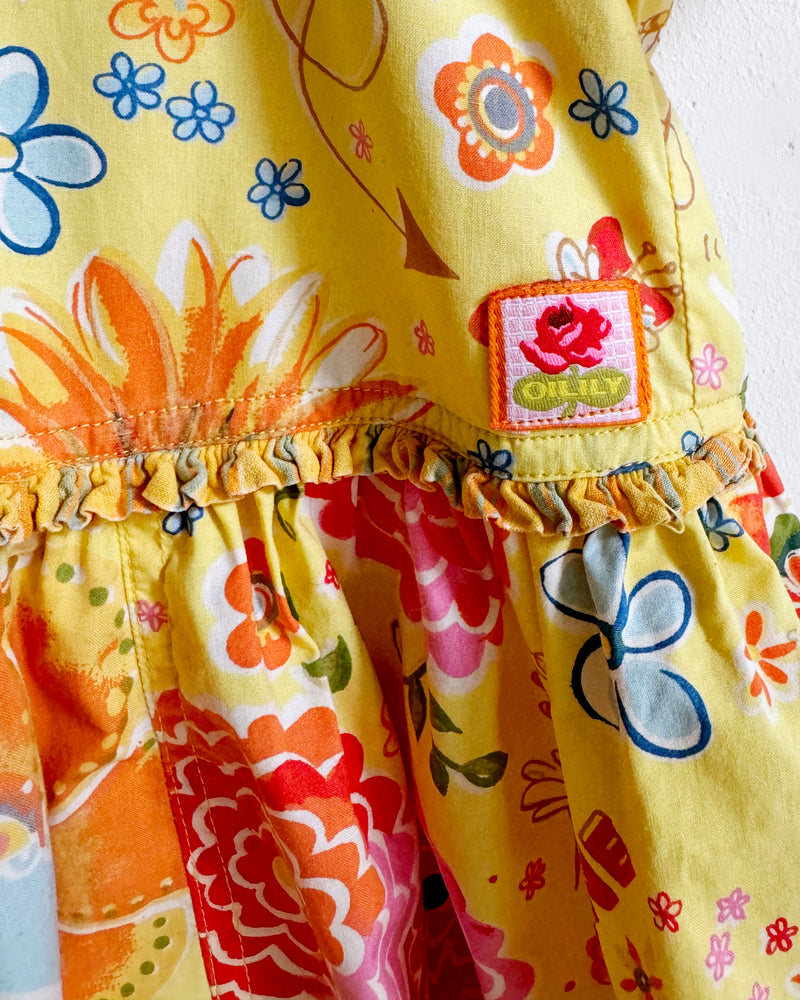 Vintage Oilily Busy Bee Cotton Dress