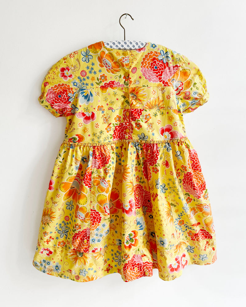 Vintage Oilily Busy Bee Cotton Dress