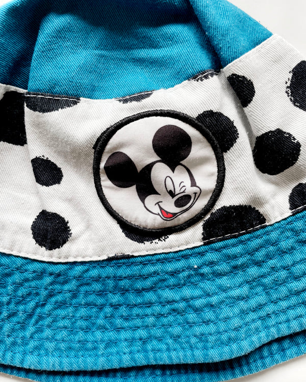 Vintage Mickey Mouse Bucket Hat Cotton