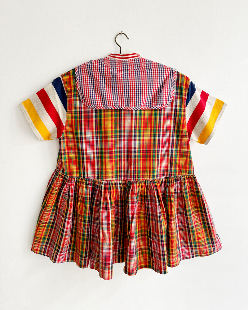 Vintage Oilily Patchwork Sailor Dress