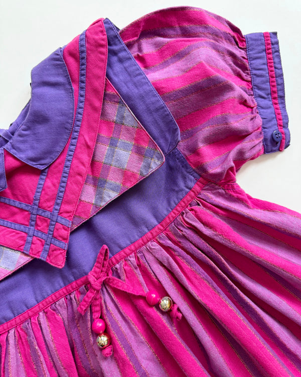 Patchwork Cotton Dress 7Y