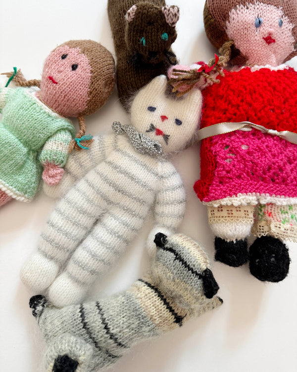 Handmade Angora Wool Cat