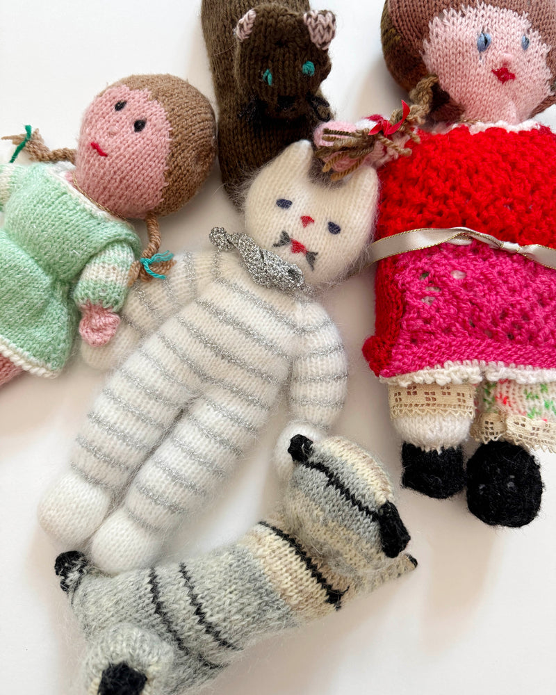 Handmade Angora Wool Cat