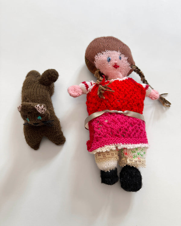 Handmade Cat & Girl