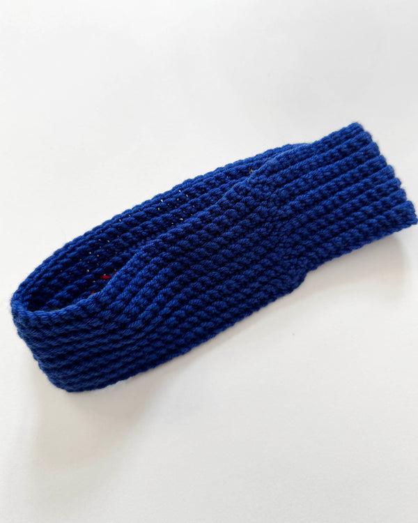 Handmade Merino Wool Pom Pom Headband 2-4Y
