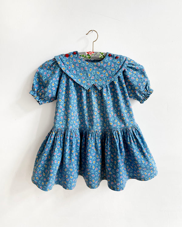 Vintage Oilily Blue Cotton Dress