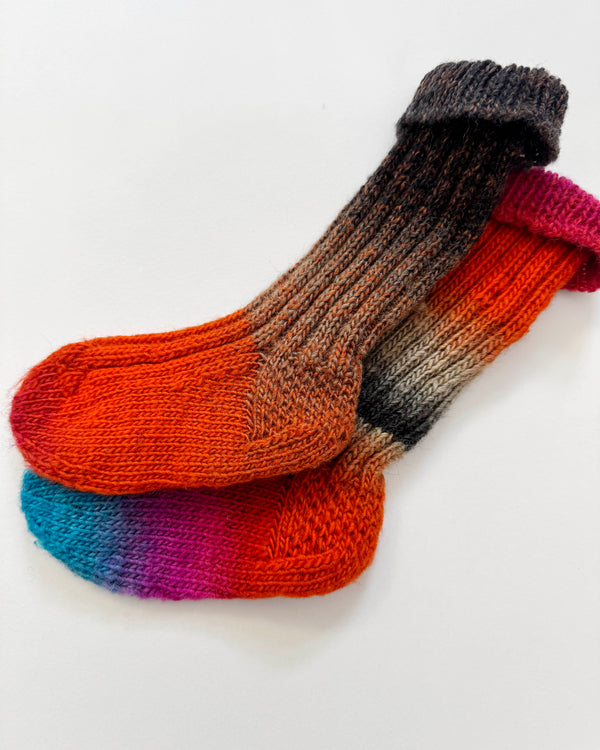 Handmade Wool Socks EU25/26