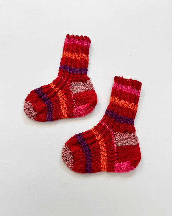 Handmade Wool Socks EU 21/22