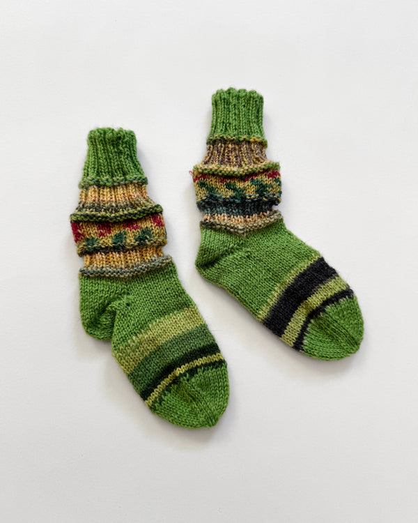 Handmade Wool Socks EU 19