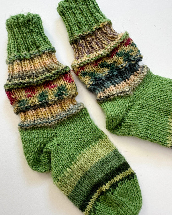 Handmade Wool Socks EU 19