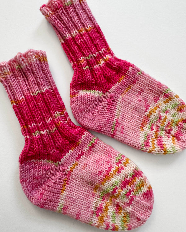 Handmade Newborn Wool Socks