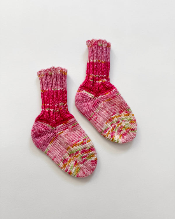 Handmade Newborn Wool Socks