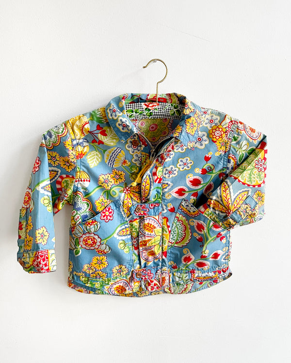 Vintage Oilily Waxed Cotton Jacket