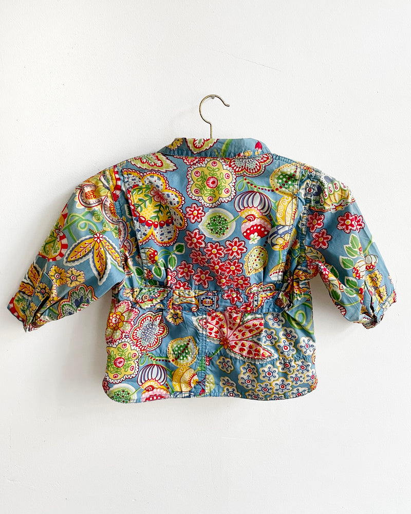 Vintage Oilily Waxed Cotton Jacket