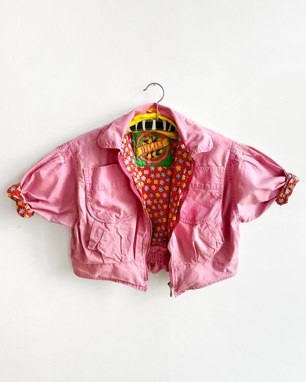 Vintage Oilily Light Pink Jacket