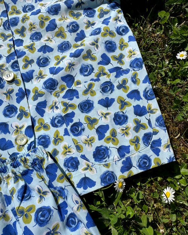 Deadstock Floral Cotton Two Piece Set 6Y
