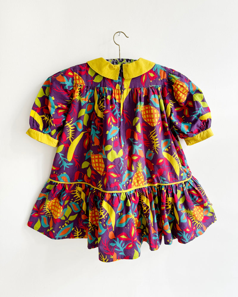 Vintage Cotton Pinapple Dress