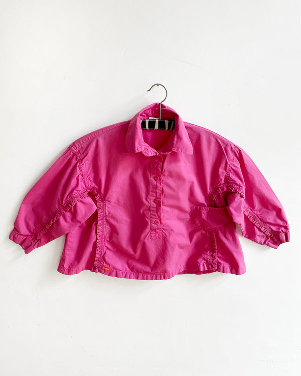 Vintage Oilily Cotton Blouse Pink