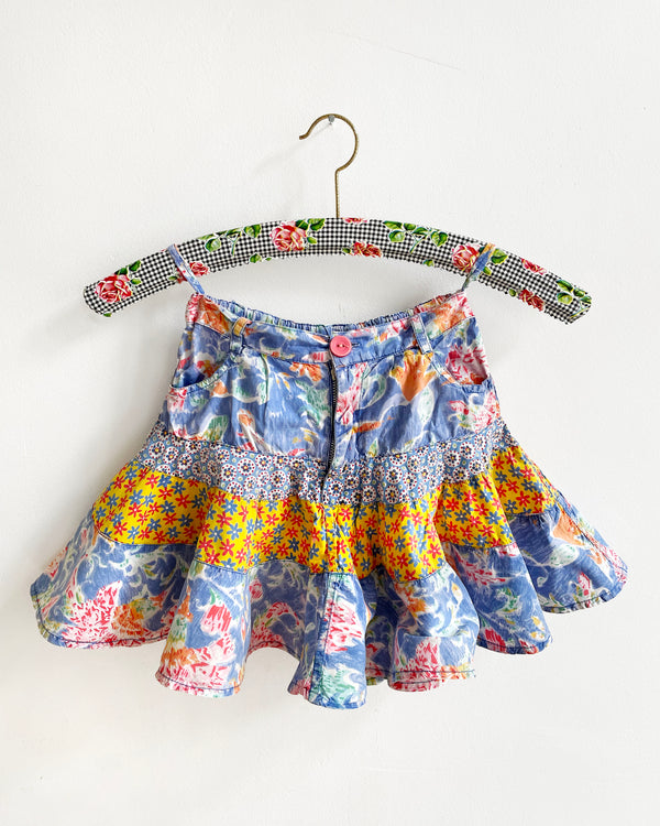 Vintage Oilily Floral Cotton Skirt
