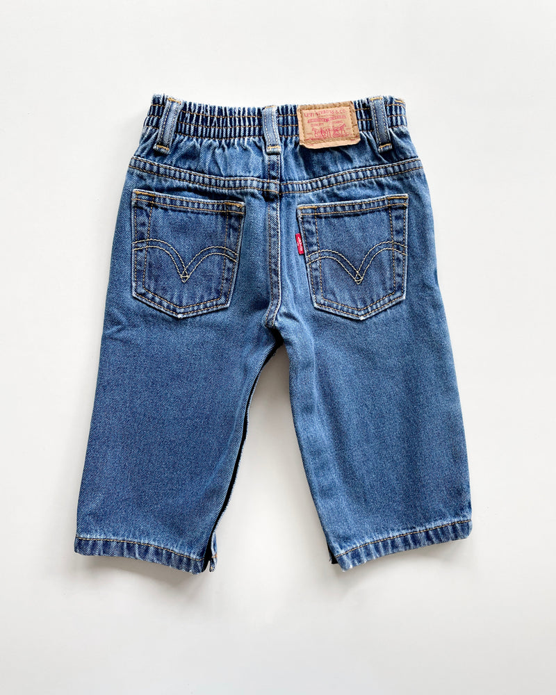Vintage Levi's Jeans With Elastic Waist 12-18M