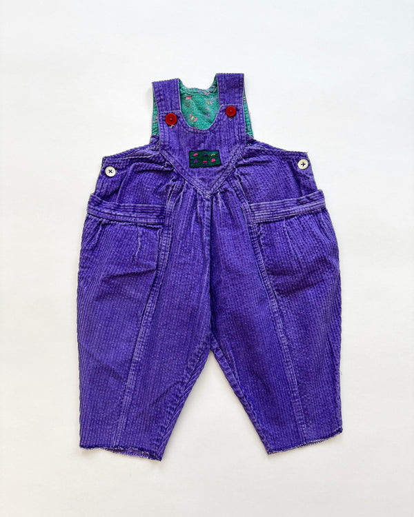 Vintage Corduroy Balloon Romper