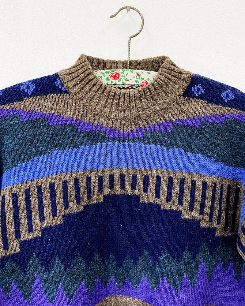 Vintage Stefanel Wool Blend Sweater