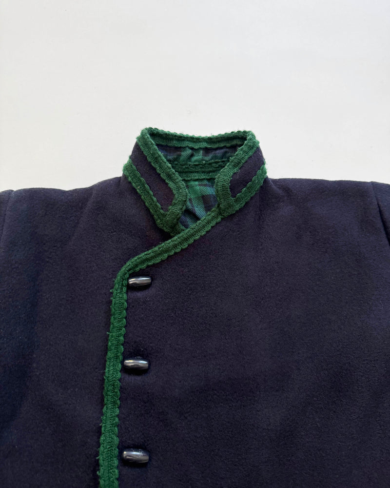 Handmade Cotton Lined Kimono Wool Jacket 2Y & 4Y