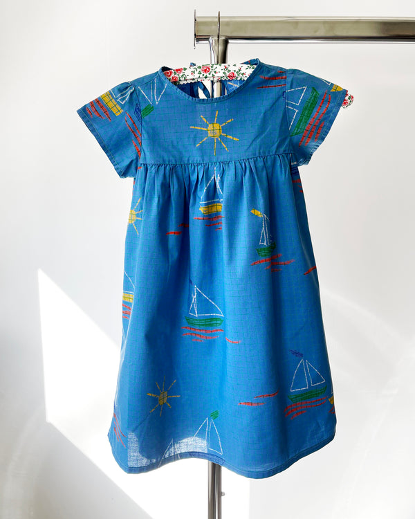 Handmade Vintage Cottom Sun Dress