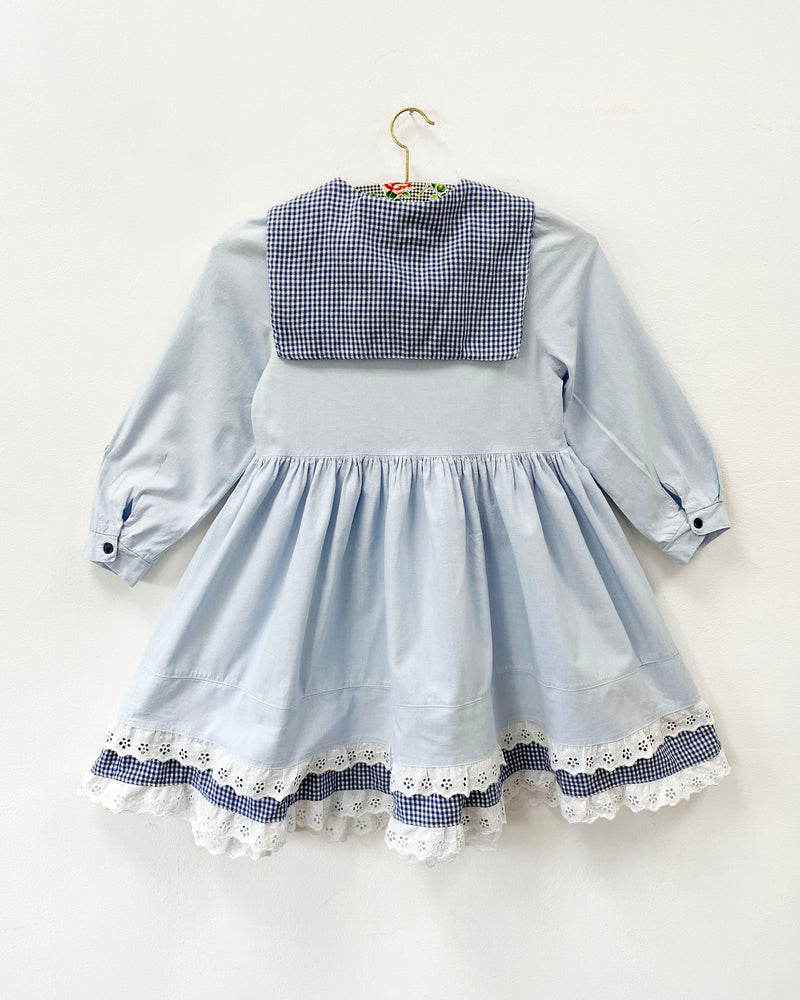 Vintage Sailor Cotton Dress