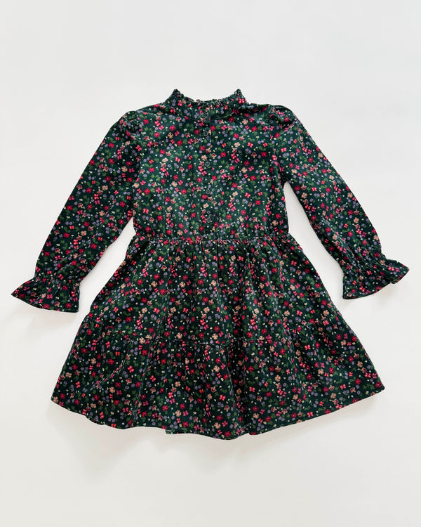 Mushroom Babycord Dress 5-6Y