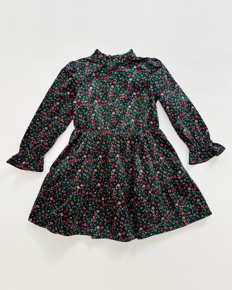 Mushroom Babycord Dress 5-6Y